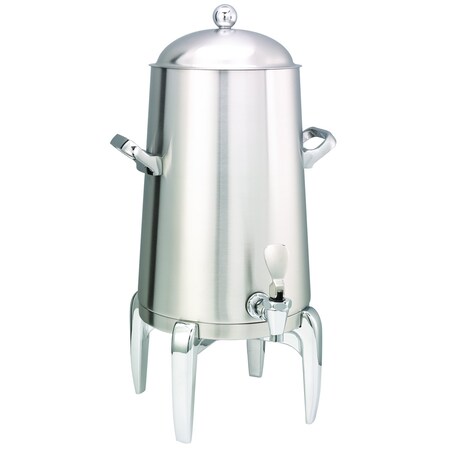 Service Ideas Flame Free Thermo-Urn Brushed Stainless Modern Style Vacuum Insulated Urn, 3 Gallon URN30VBSMD